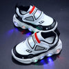 Leuchtende LED Turnschuhe für Kinder, Beleuchtete Outdoor-Schuhe für Jungen und Mädchen
