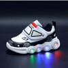 Leuchtende LED Turnschuhe für Kinder, Beleuchtete Outdoor-Schuhe für Jungen und Mädchen