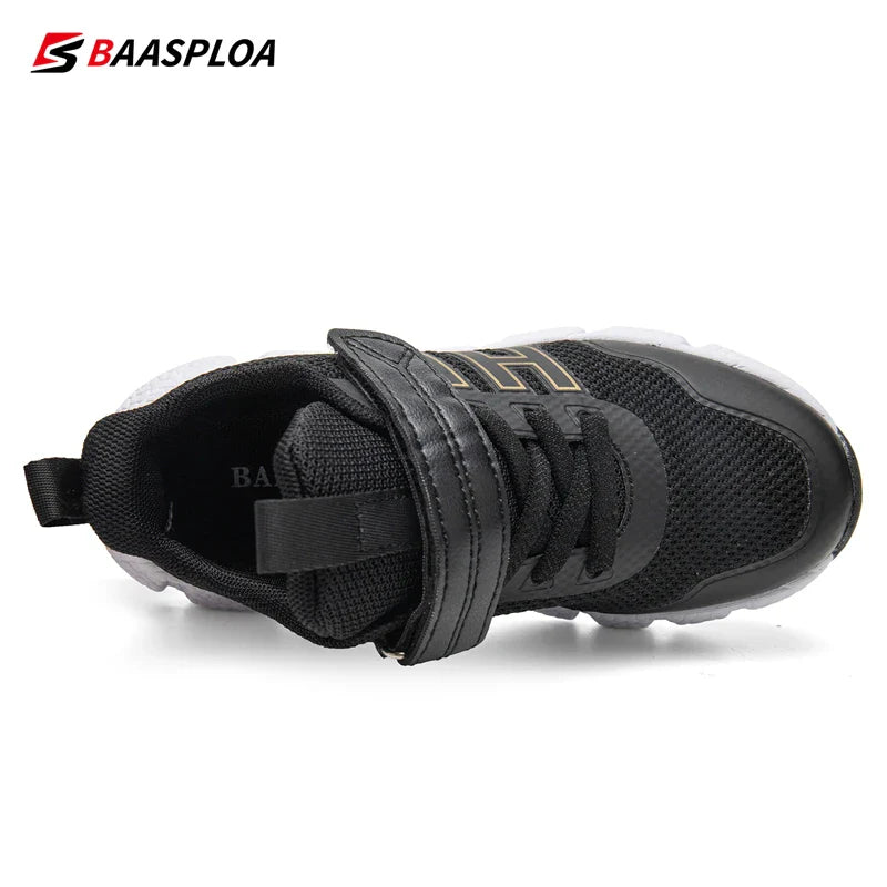 Baasploa Kinder Laufschuhe, Atmungsaktive Frühling Sportschuhe für Jungen und Mädchen