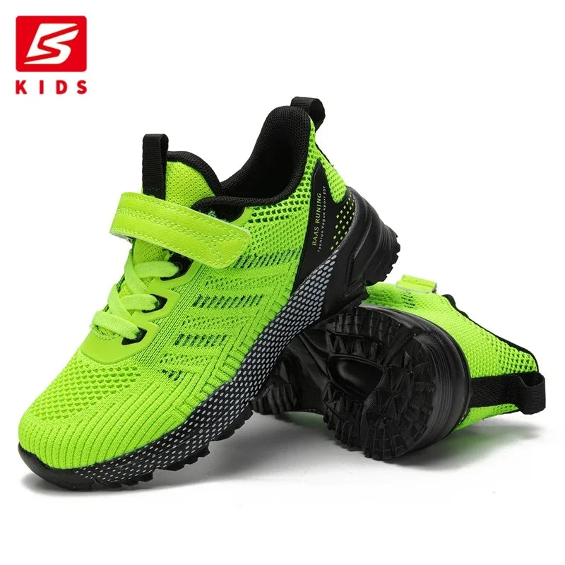 Leichte und Atmungsaktive Sportschuhe für Kinder, Bequeme Turnschuhe für Jungen