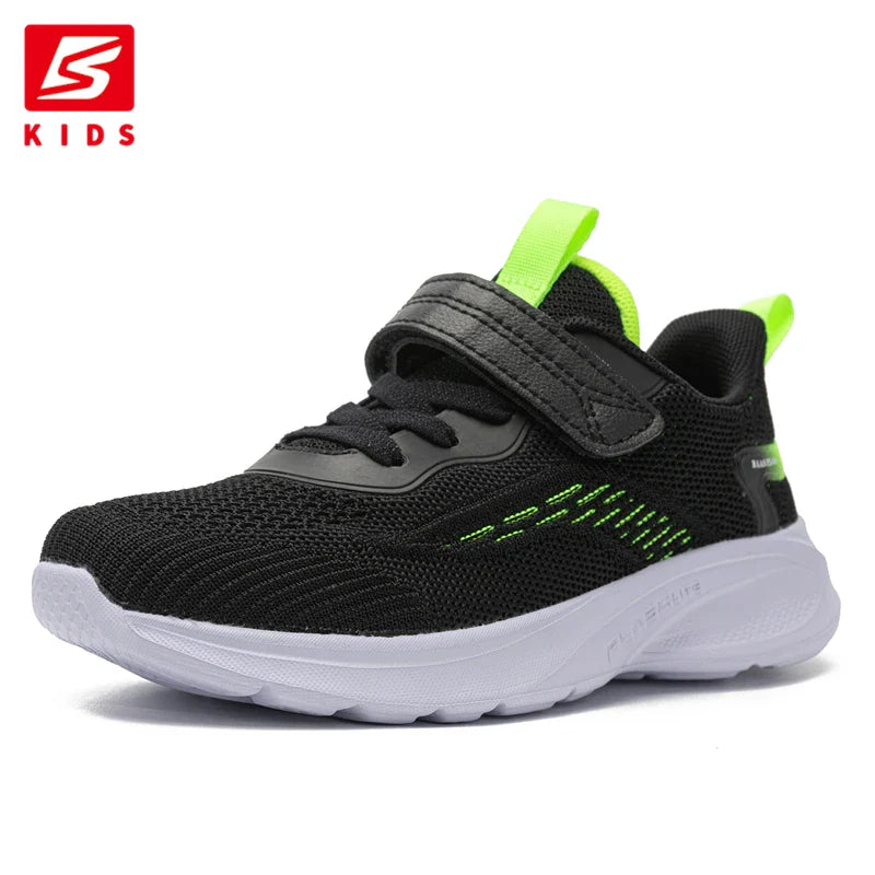 Baasploa Kinder Lauf- und Wanderschuhe 2024, Leichte und Atmungsaktive Sportschuhe für Outdoor-Aktivitäten