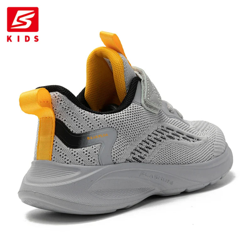 Baasploa Kinder Lauf- und Wanderschuhe 2024, Leichte und Atmungsaktive Sportschuhe für Outdoor-Aktivitäten