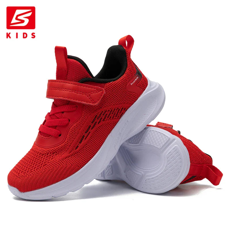 Baasploa Kinder Lauf- und Wanderschuhe 2024, Leichte und Atmungsaktive Sportschuhe für Outdoor-Aktivitäten