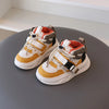 Frühling Herbst Kinder Sport Schuhe – Koreanischer Stil, Mode Turnschuhe aus PU Leder, Atmungsaktive Kleinkind Schuhe