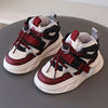 Frühling Herbst Kinder Sport Schuhe – Koreanischer Stil, Mode Turnschuhe aus PU Leder, Atmungsaktive Kleinkind Schuhe