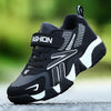 Kinder Mode Turnschuhe, Bequeme Leder Laufschuhe für Jungen