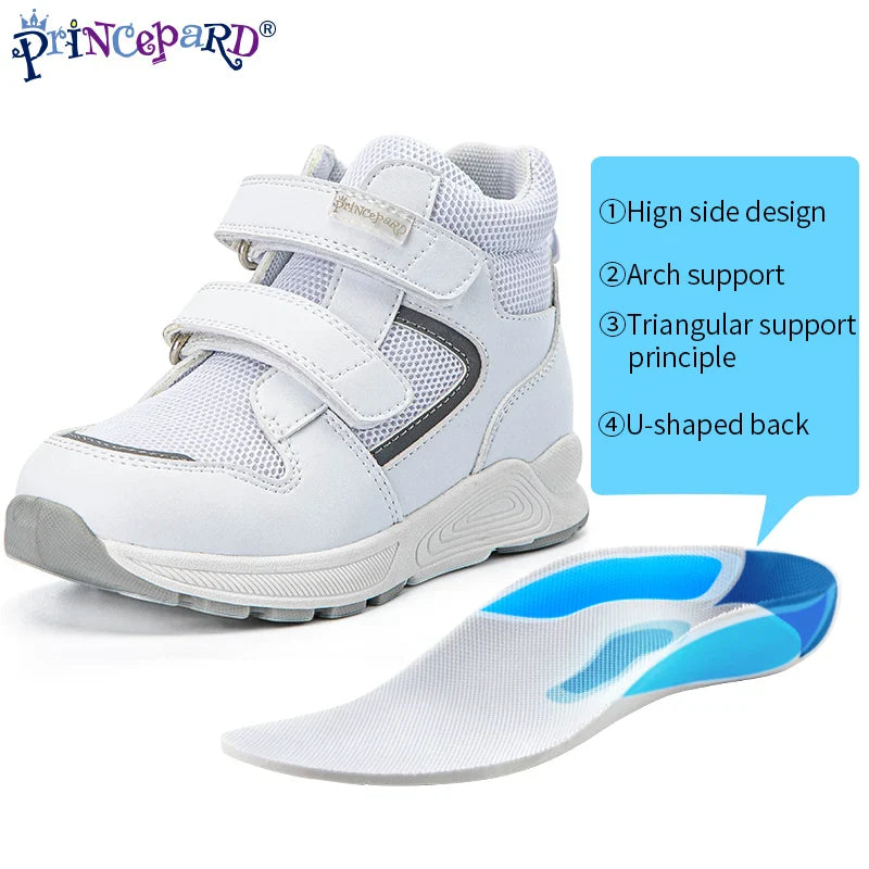 Kinder Orthopädische Schuhe, Korrigierende Turnschuhe mit Fußgewölbe Unterstützung für Mädchen und Jungen