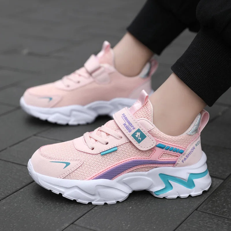 Atmungsaktive Mädchen Sneaker, Lässige Turnschuhe für Kinder