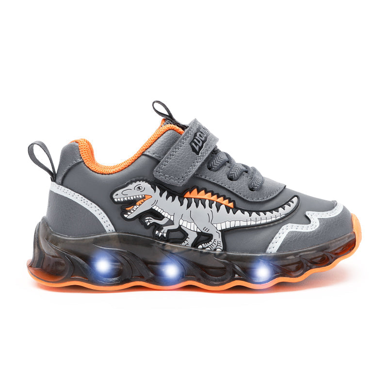 Jungs Sneaker T-REX mit LED Sohle