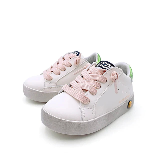 Benutzerdefinierte Turnschuhe für Baby-Mädchen, Glitzernde Stern-Sportschuhe