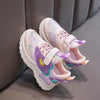 Mädchen Sportschuhe, Niedliche Rosa Laufschuhe mit Herz-Muster