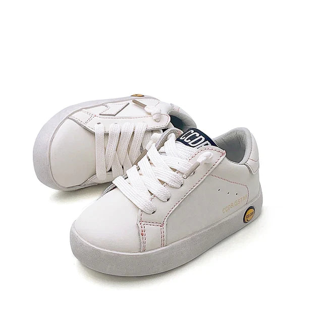 Benutzerdefinierte Turnschuhe für Baby-Mädchen, Glitzernde Stern-Sportschuhe
