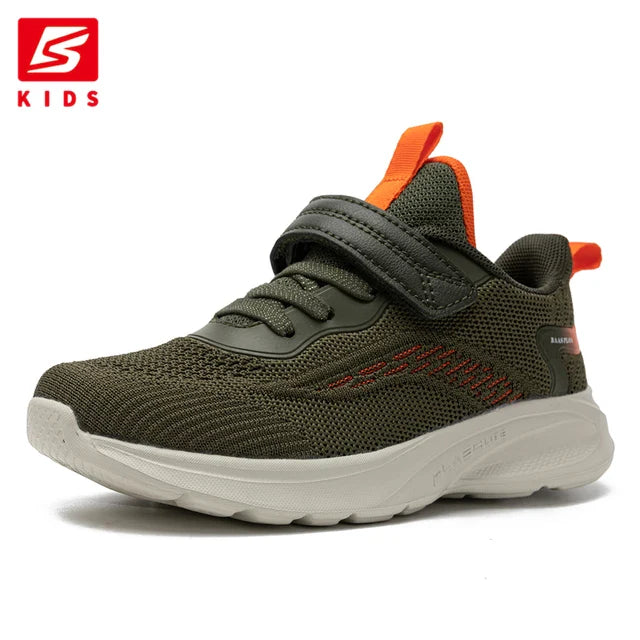 Baasploa Kinder Lauf- und Wanderschuhe 2024, Leichte und Atmungsaktive Sportschuhe für Outdoor-Aktivitäten
