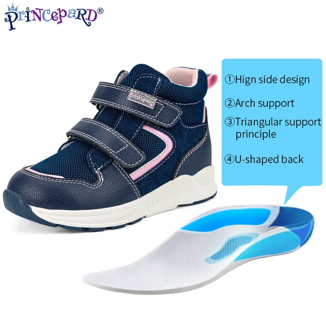 Kinder Orthopädische Schuhe, Korrigierende Turnschuhe mit Fußgewölbe Unterstützung für Mädchen und Jungen