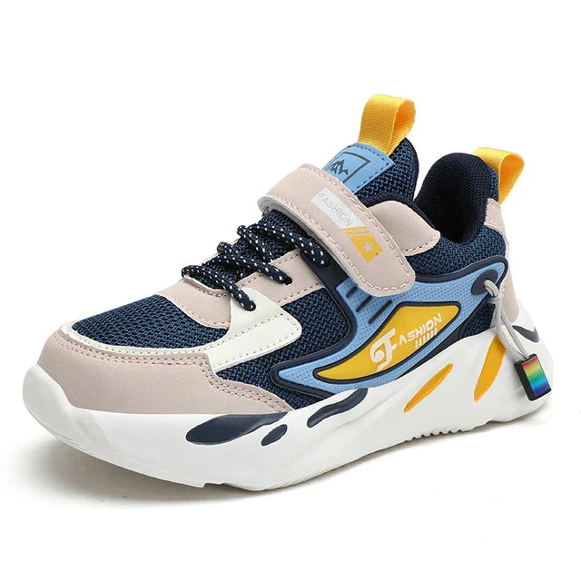 Bequeme Kinder-Laufschuhe, Freizeitschuhe aus Leder für Jungen und Mädchen