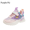 Modische Laufschuhe für Mädchen, Rosa Turnschuhe mit Herz-Design