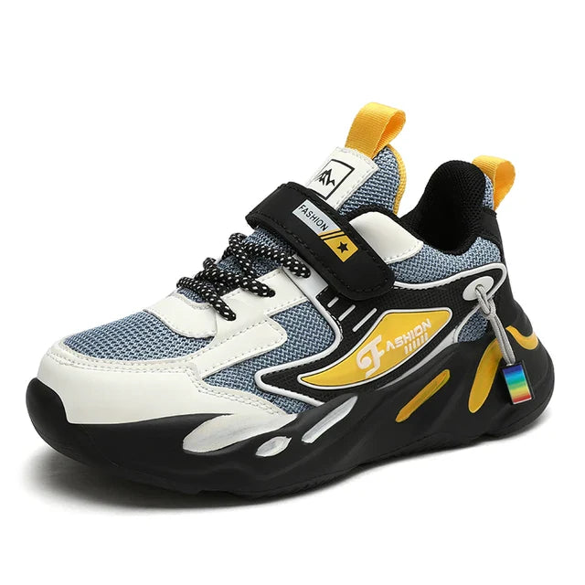 Bequeme Kinder-Laufschuhe, Freizeitschuhe aus Leder für Jungen und Mädchen