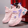 Sportliche Mädchen Freizeit Schuhe, Leder Sneaker für Kinder