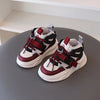 Frühling Herbst Kinder Sport Schuhe – Koreanischer Stil, Mode Turnschuhe aus PU Leder, Atmungsaktive Kleinkind Schuhe
