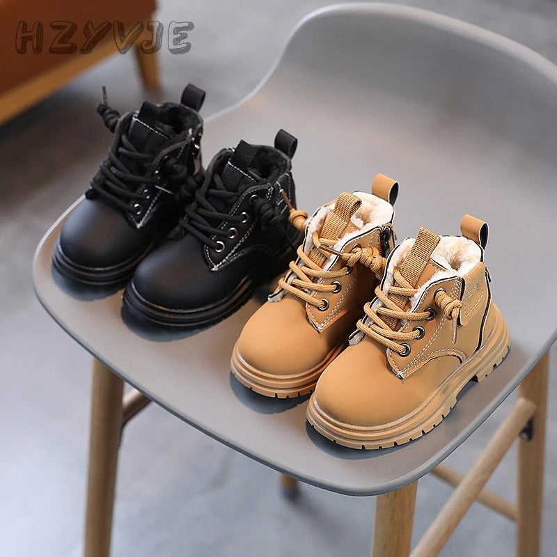 Winterboots für Kids, rutschfeste Schuhe, warm gefüttert
