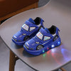 Kids LED Sneakers Cars, rutschfeste Schuhe für Kleinkinder