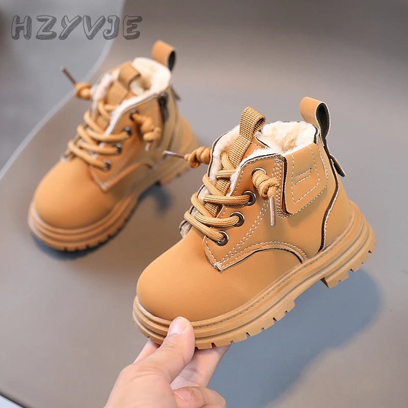 Winterboots für Kids, rutschfeste Schuhe, warm gefüttert