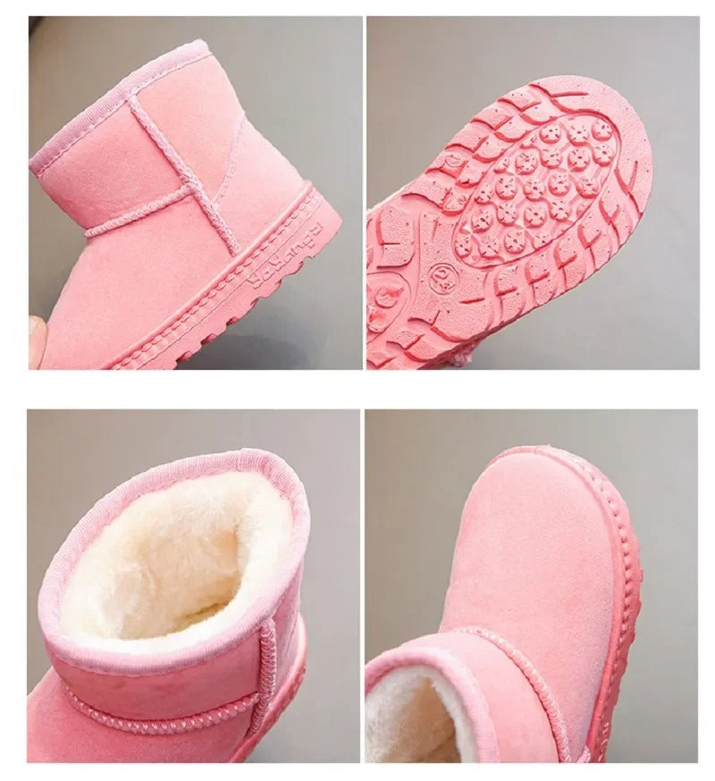 Warme, gefütterte Snow Boots für Kids